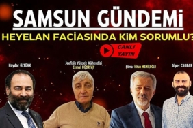 Samsun'da heyelan faciası! Sorumlusu kim? Samsun Gündemi canlı yayın