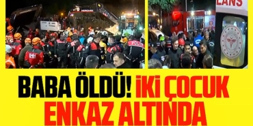 Samsun'da heyelanda son dakika! Enkazda kalan baba öldü
