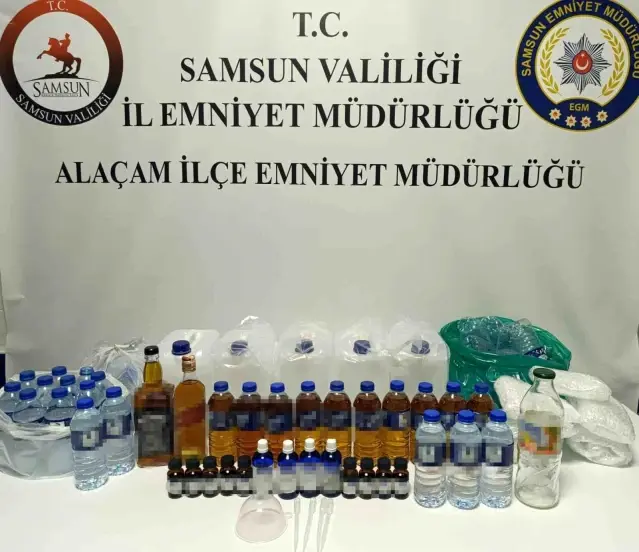 Samsun'da Sahte İçki Operasyonu - Son Dakika