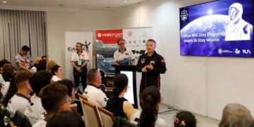 Alper Gezeravcı, Uzay Yolculuğunu Öğrencilerle Paylaştı