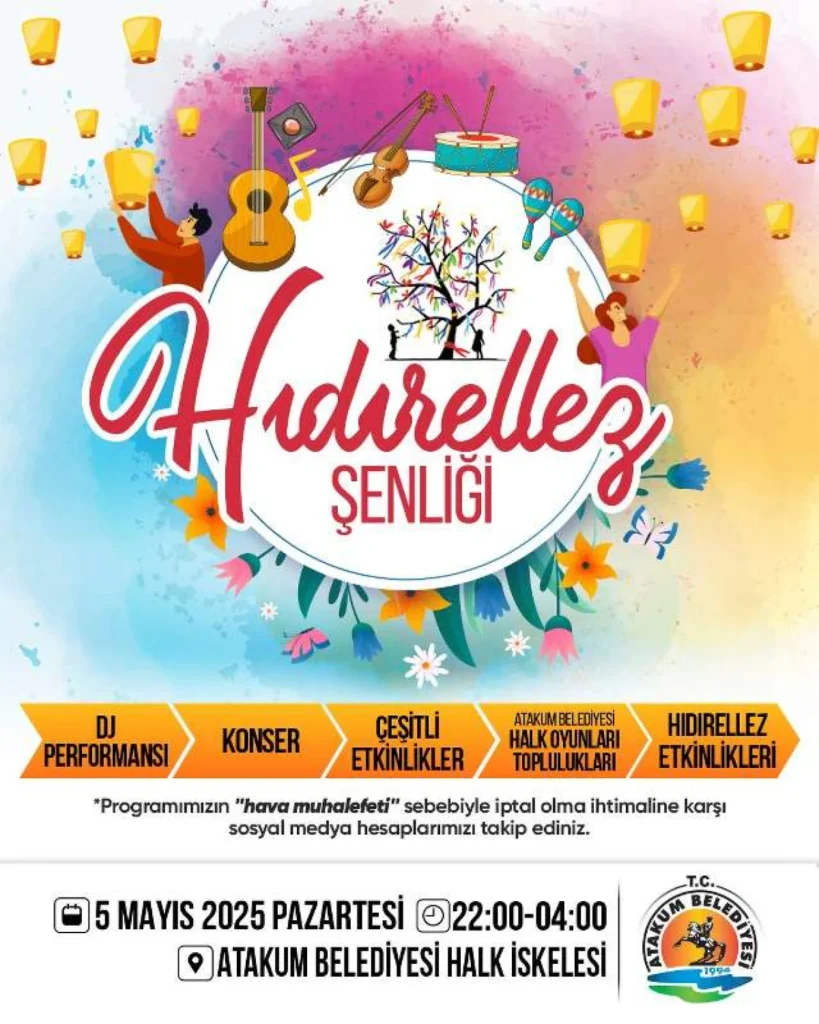 Atakum Belediyesinden özel hıdırellez programı