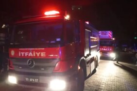 Çarşamba'da Depo Yangını Kısa Sürede Söndürüldü