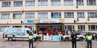 Jandarmadan Öğrencilere Trafik Eğitimi - Son Dakika