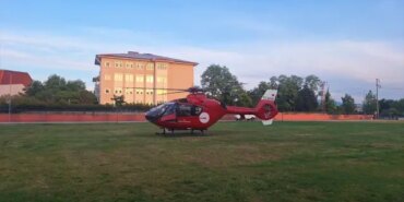 Kalp Krizi Geçiren Hasta Ambulans Helikopterle Hastaneye Ulaşıldı