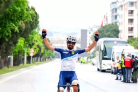 Mert Hüner Granfondo'da 3'üncü Oldu