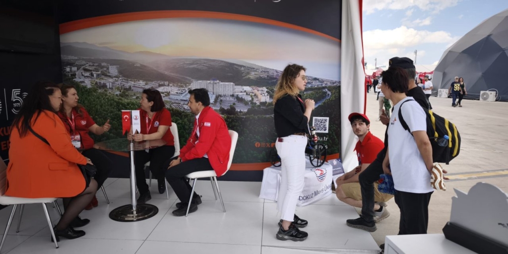 OMÜ projeleriyle yerini aldı