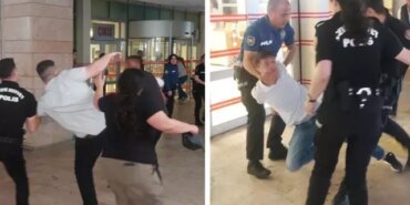 Samsun Adliyesi'nde duruşma çıkışı kavga çıktı! O anlar kameralarda