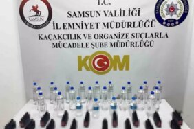 Samsun'da Alkol Satan Kişi Yakalandı