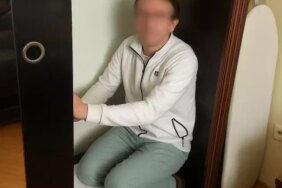 Samsun'da Aranan Şahıs Gardıroptan Çıktı