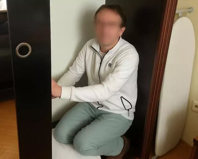Samsun'da Aranan Şahıs Gardıroptan Çıktı