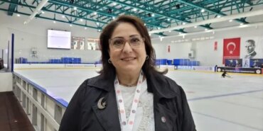 Samsun'da Artistik Buz Pateni Yarışması Başladı