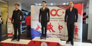 Samsun'da Artistik Buz Pateni Yarışması Sona Erdi