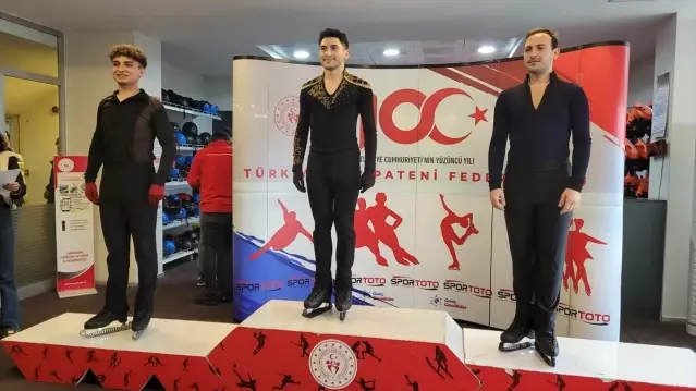 Samsun'da Artistik Buz Pateni Yarışması Sona Erdi