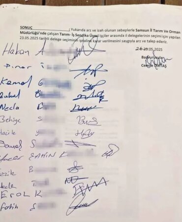 Samsun'da Delege Seçimlerine İptal Davası