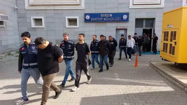 Samsun'da FETÖ Operasyonu: 14 Gözaltı