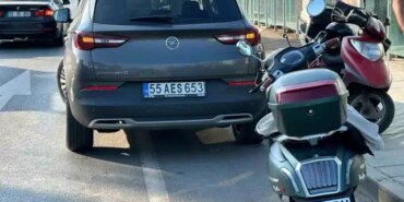 Samsun'da Motosiklet Kazası - Son Dakika