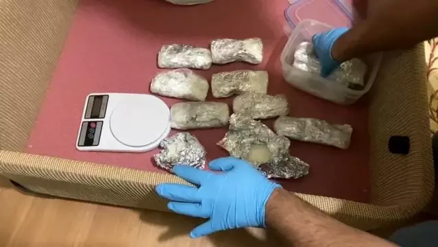 Samsun'da Narkotik Operasyonu: 1,35 Kg Metamfetamin Ele Geçirildi