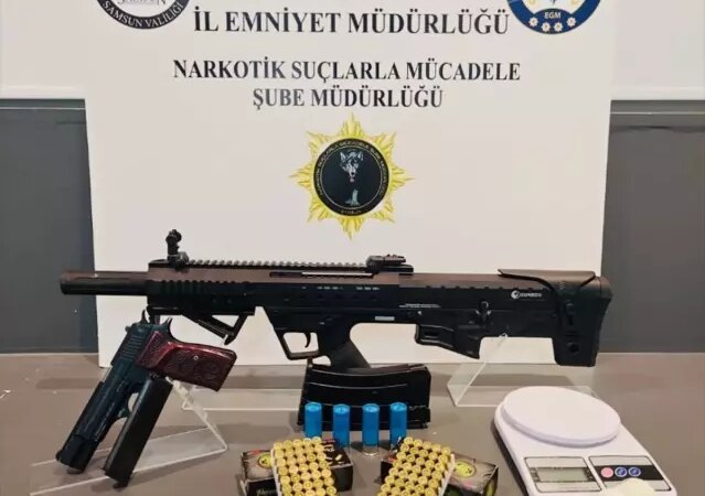 Samsun'da Narkotik Operasyonu: 4 Gözaltı