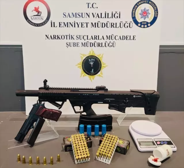 Samsun'da Narkotik Operasyonu: 4 Gözaltı