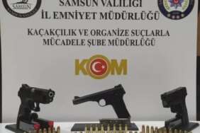 Samsun'da Ruhsatsız Silah Operasyonu: 1 Gözaltı