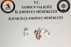 Samsun'da Sentetik Ecza Ticareti Operasyonu