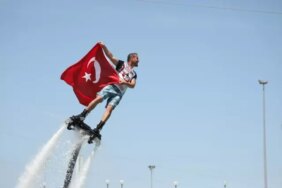 Samsun'da Su Sporları Festivali Rüzgarı