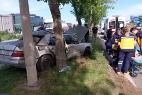 Samsun'da Trafik Kazası: 1 Yaralı