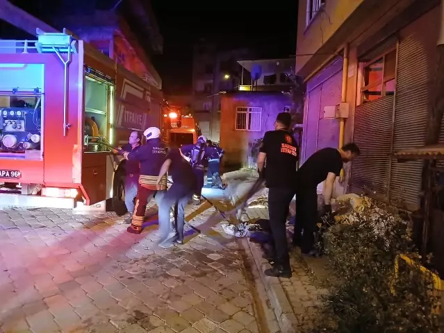 Samsun'da Yangın: İki Yaralı - Son Dakika