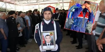 Samsun'da boğulan Astsubay Hakan Fidan son yolculuğuna uğurlandı