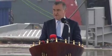 TCG Anadolu ile Gençler Samsun'a Yola Çıktı