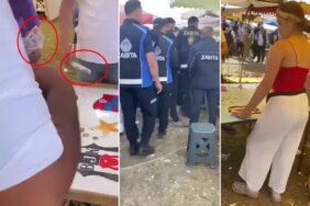 Terme'de skandal görüntüler! Festival alanı Las Vegas'ı aratmadı