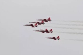 Türk Yıldızları ve SOLOTÜRK'ten Samsun'da Prova