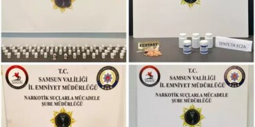 Samsun'da Uyuşturucu Operasyonu: 5 Gözaltı