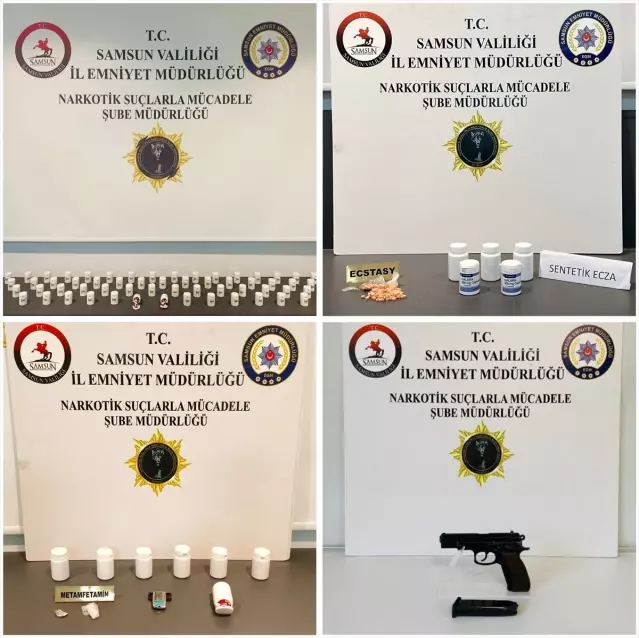 Samsun'da Uyuşturucu Operasyonu: 5 Gözaltı