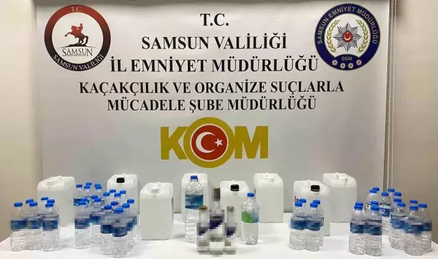 Samsun'da Sahte Alkol Operasyonu - Son Dakika
