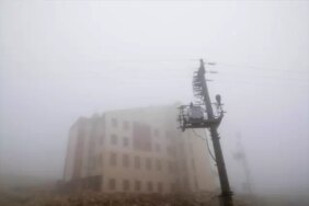 Akdağ Kayak Merkezi'nde Yoğun Sis