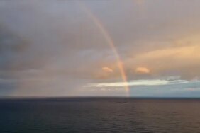 Alaçam'da Yağmur Sonrası Gökkuşağı - Son Dakika