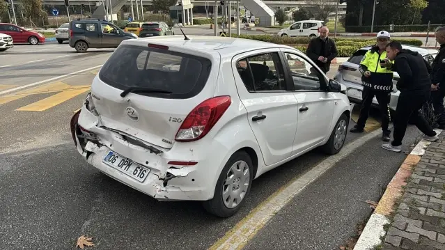 Atakum'da Trafik Kazası: 1 Yaralı