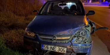 Bafra'da Trafik Kazası: 3 Yaralı