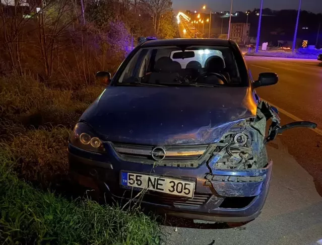 Bafra'da Trafik Kazası: 3 Yaralı