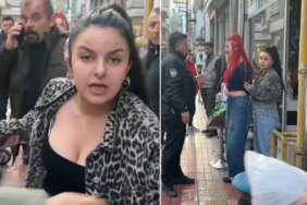 Bıçakla dehşet saçan 2 kız kardeş basın mensuplarına saldırdı