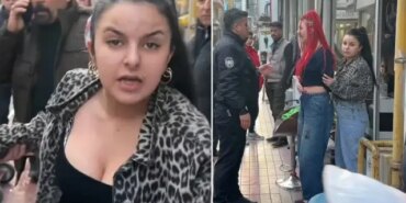 Bıçakla dehşet saçan 2 kız kardeş basın mensuplarına saldırdı