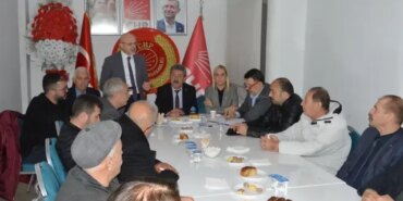 CHP Havza'da Esnaf Ziyareti Gerçekleştirdi