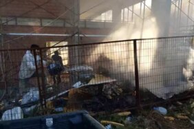 Çarşamba'da İnşaat Atıklarında Yangın - Son Dakika