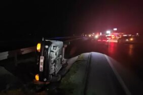 Çorum'da Otomobil Devrildi: 3 Yaralı