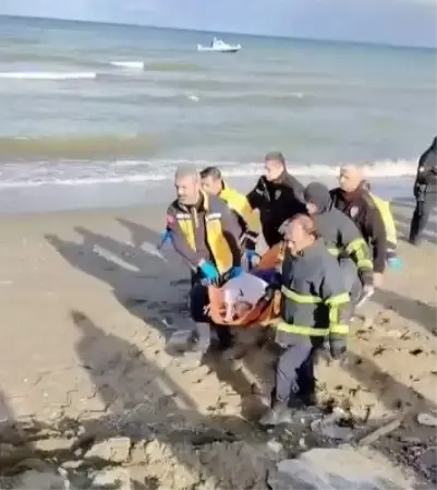 Denize düşen kişinin cansız bedeni bulundu