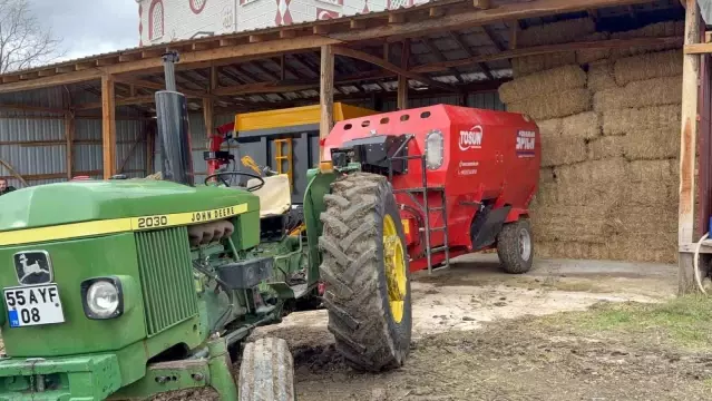 Kolunu silaj makinesine kaptıran çocuk hayatını kaybetti