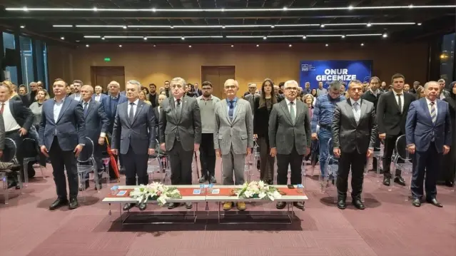 Makina Mühendisleri Odası Samsun Şubesinin 71. Yıl Onur Gecesi yapıldı