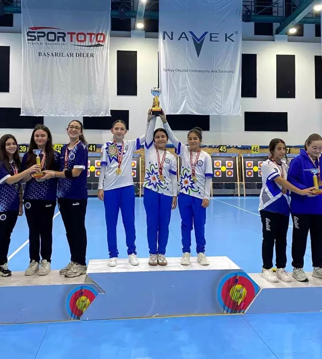 Muğla'nın 'Altın Kızlar'ı Türkiye şampiyonu