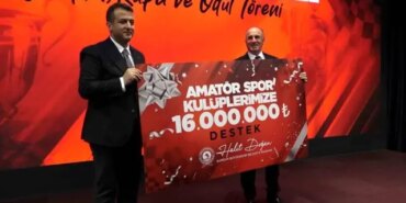 Samsun Büyükşehir'den amatör spor kulüplerine 16 milyon TL destek